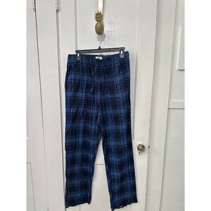 Old Navy blue plaid pajama pants size small
